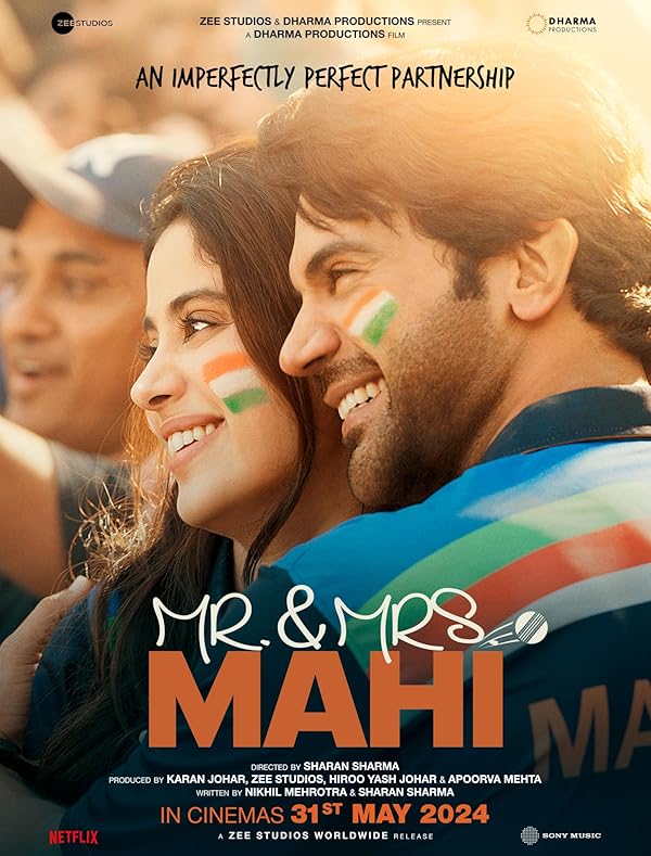 دانلود فیلم هندی آقا و خانوم ماهی 2024 Mr. & Mrs. Mahi
