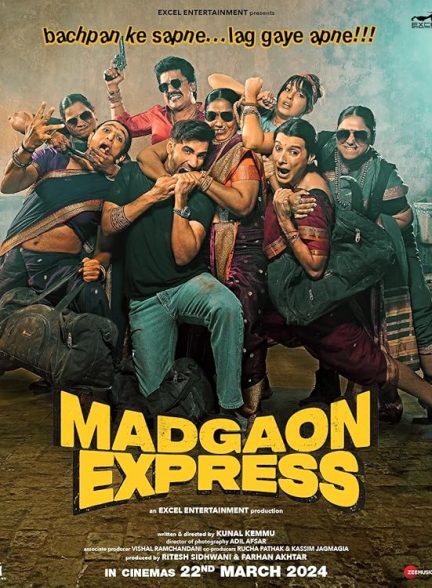 دانلود فیلم هندی مادگان اکسپرس 2024 Madgaon Express