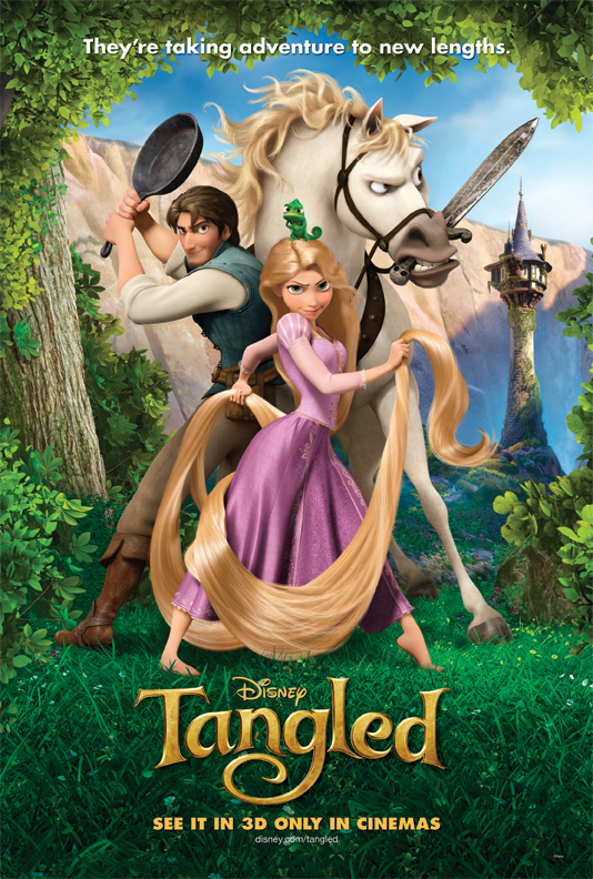 دانلود فیلم انیمیشن گیسوکمند 2010 Tangled