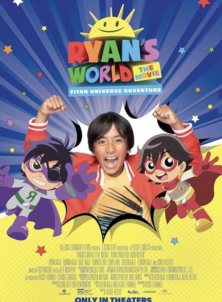 دانلود انیمیشن دنیای رایان: ماجراجویی در جهان تایتان 2024 Ryan’s World the Movie: Titan Universe Adventure