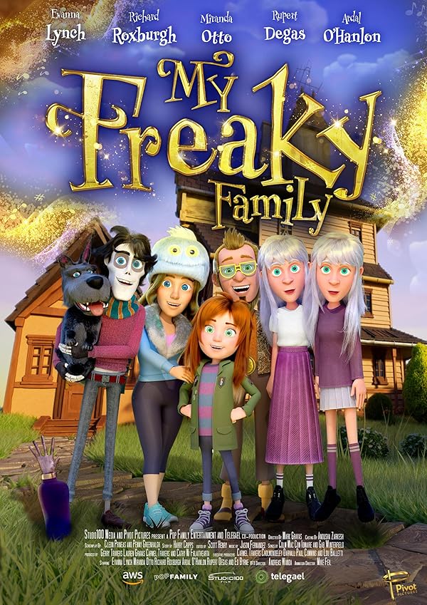 دانلود انیمیشن خانواده عجیب غریب من 2024 My Freaky Family