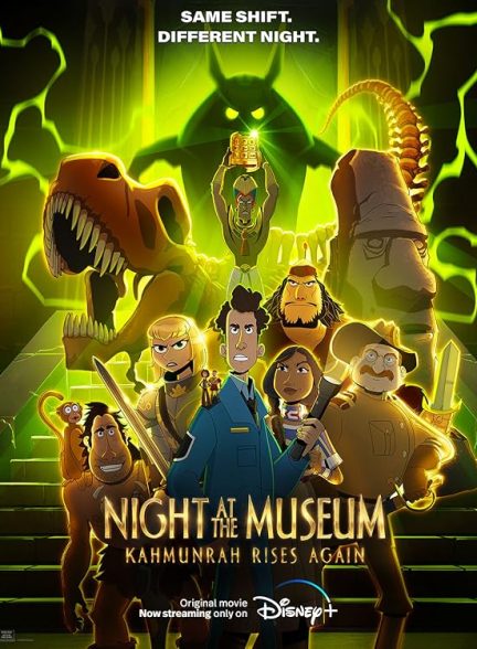 دانلود انیمیشن شب در موزه کهمونره دوباره برمی خیزد 2022 Night at the Museum: Kahmunrah Rises Again