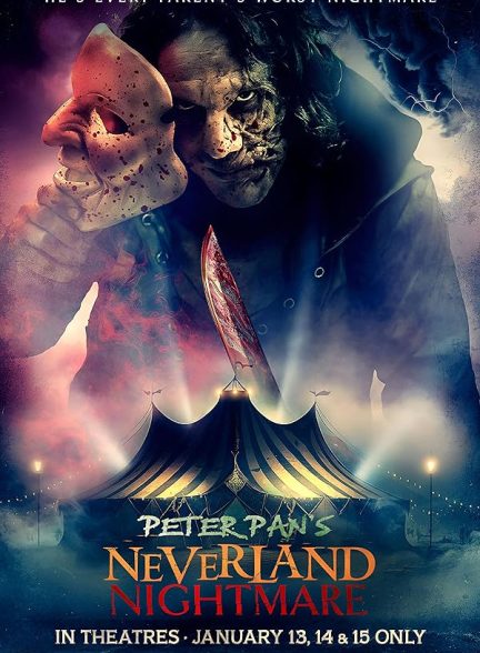 دانلود فیلم کابوس نورلند پیتر پن 2025 Peter Pan’s Neverland Nightmare