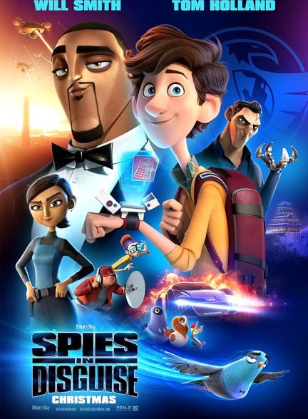 دانلود فیلم انیمیشن جاسوسان نامحسوس 2019 Spies in Disguise