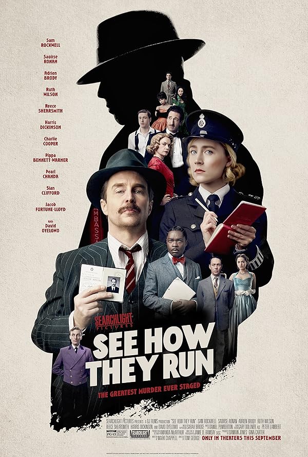 دانلود فیلم ببینید چگونه می دوند 2022 See How They Run