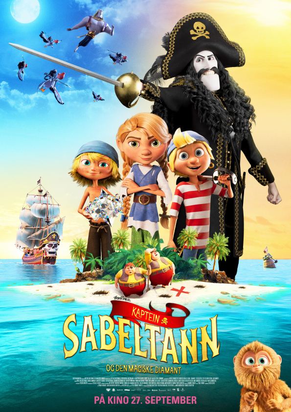 دانلود انیمیشن کاپیتان سابرتوث و الماس جادویی 2019 Captain Sabertooth and the Magic Diamond