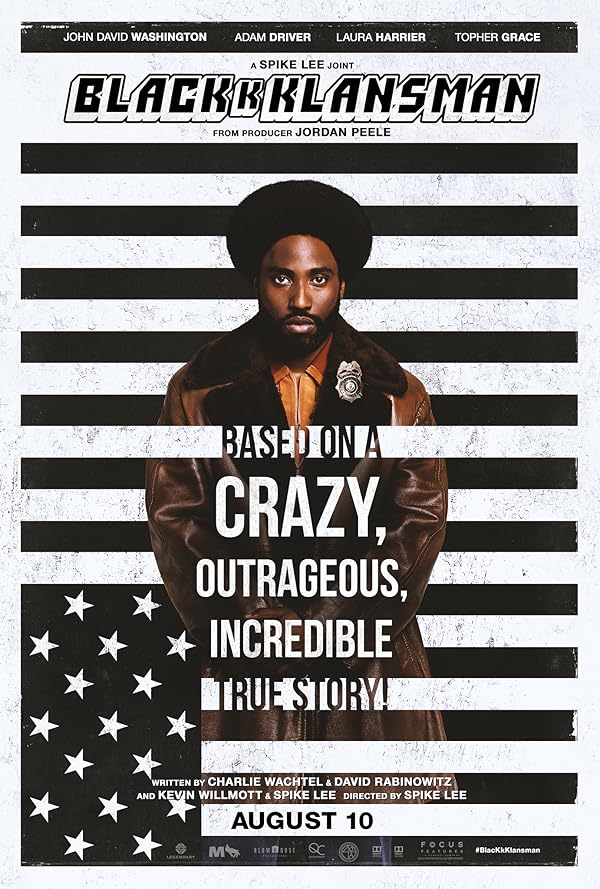 دانلود فیلم نژادپرست سیاه 2018 BlacKkKlansman